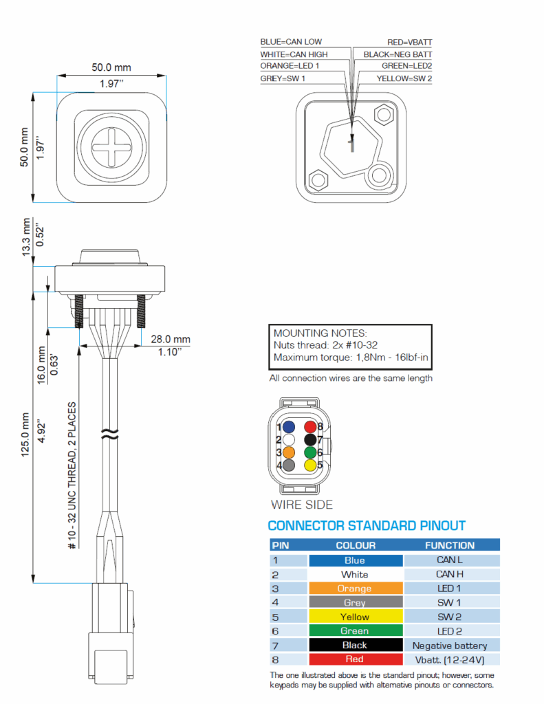 PKP-1100-LI Technical schemes